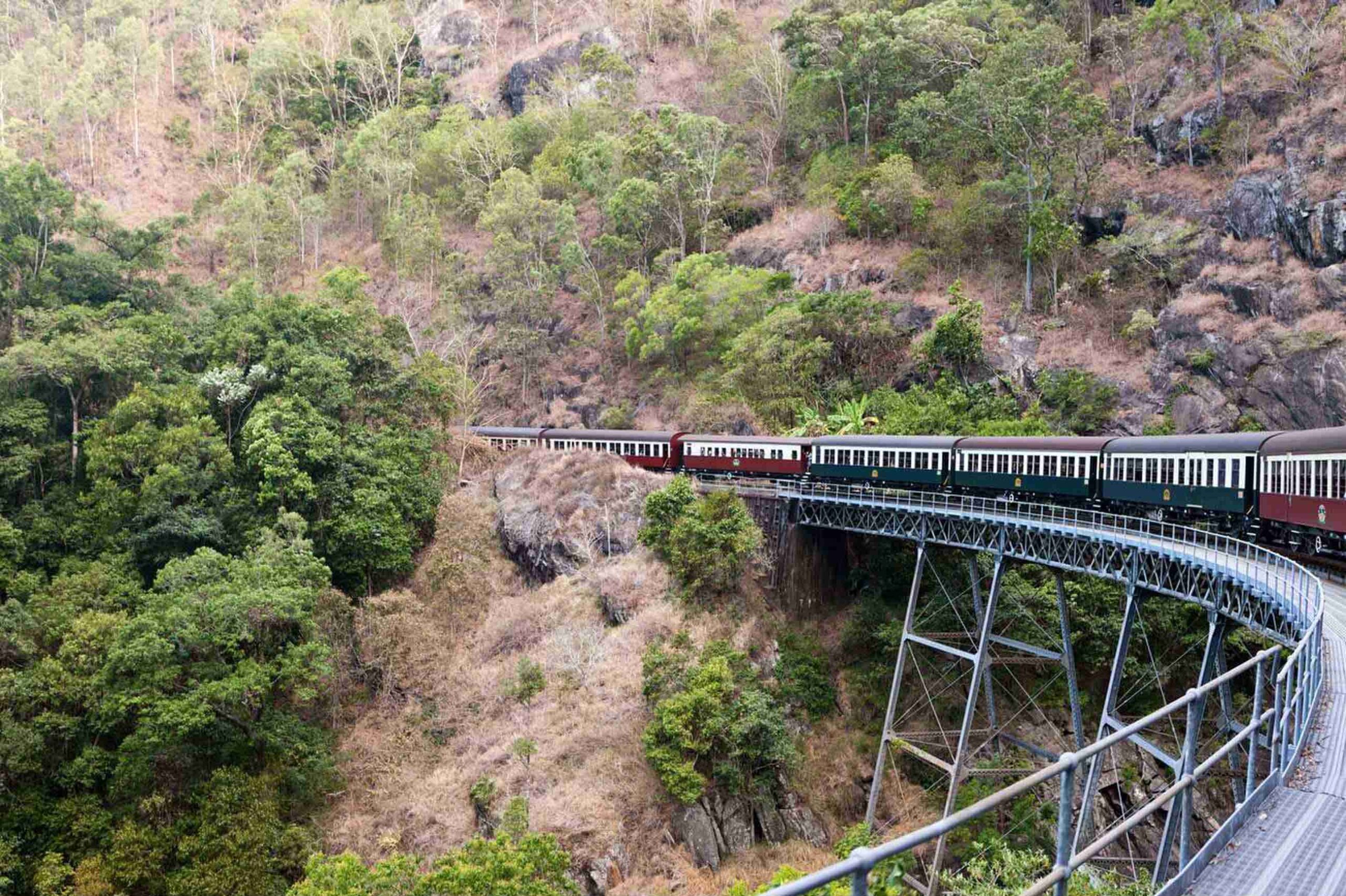 Australian Rail Journey with ghan train