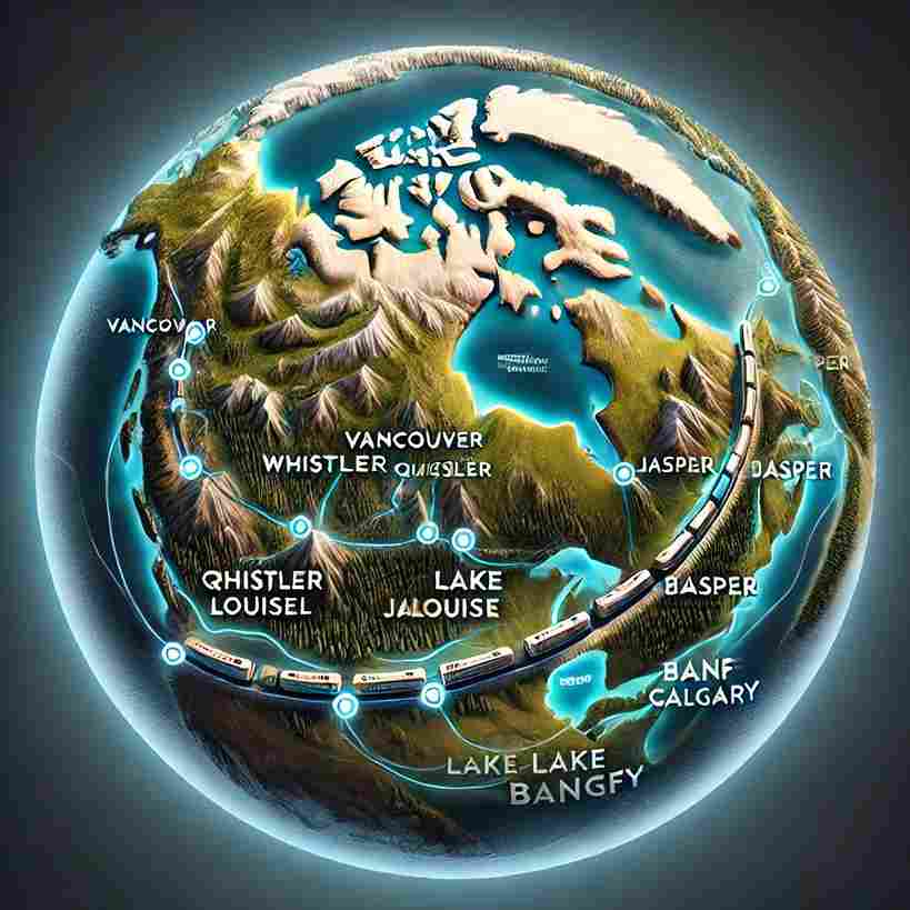 Rainforest to Gold Rush Explorer Vancouver → Whistler → Quesnel → Jasper → Lake Louise → Banff → Calgary