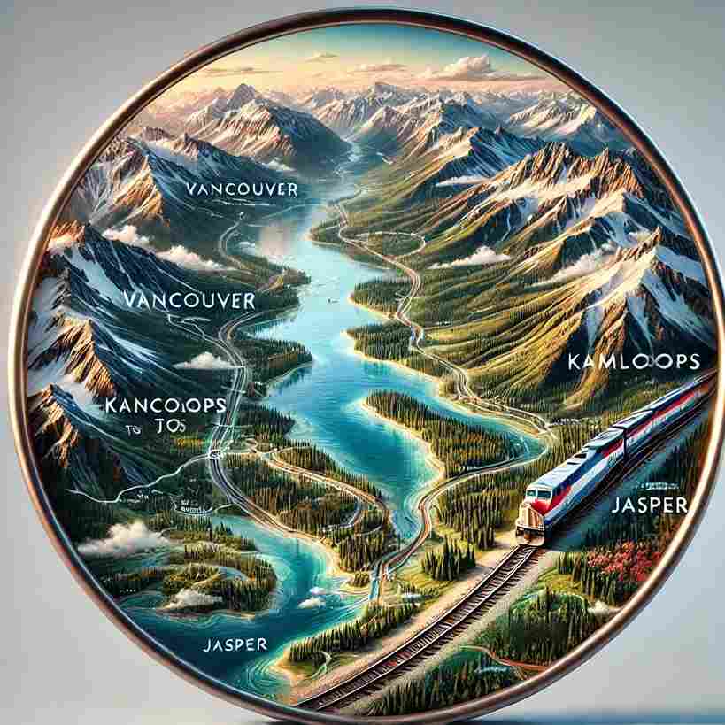 Vancouver → Kamloops → Jasper