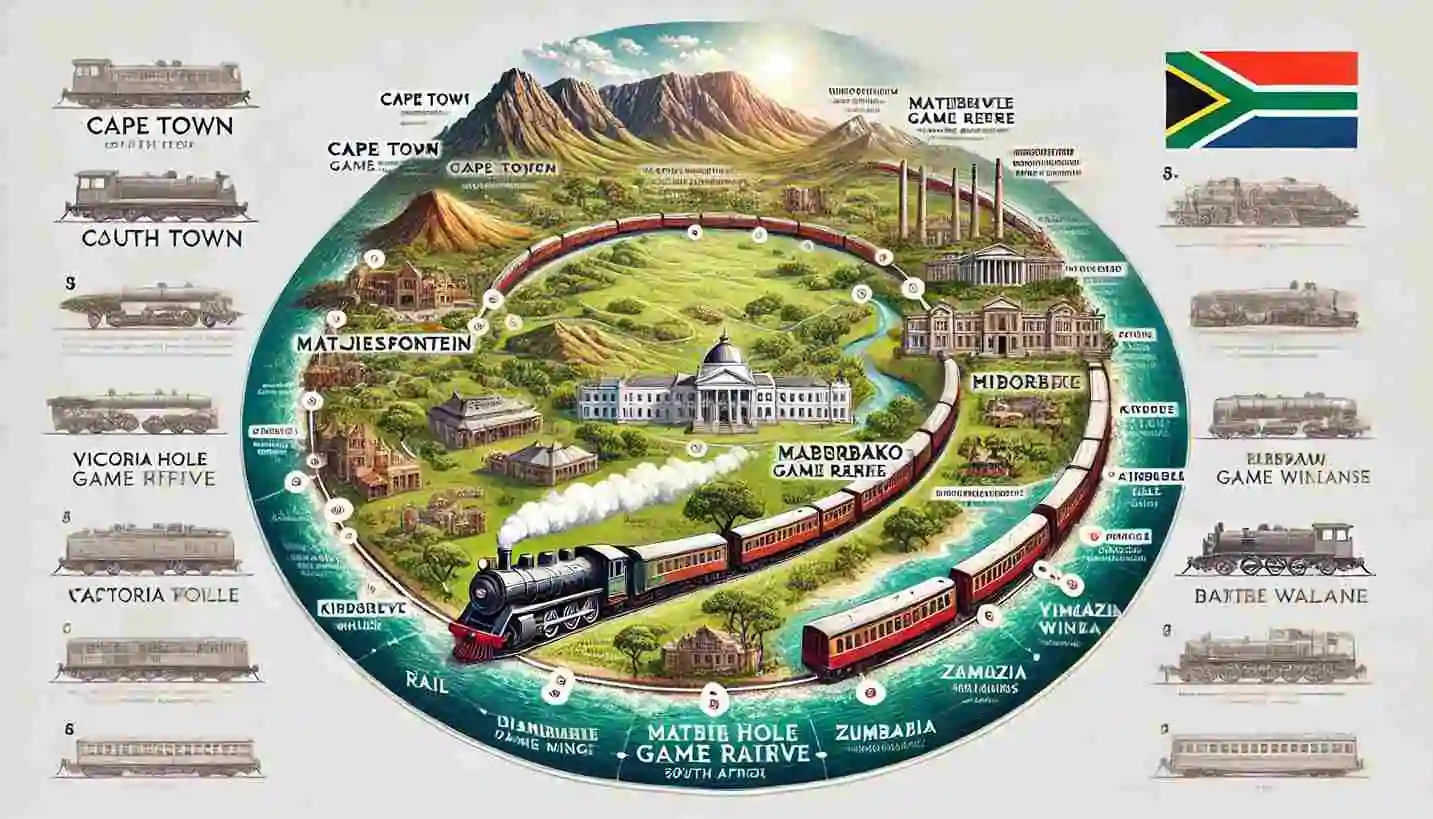 Rovos_Rail_Cape_Town_to_Dar_Es_Salaam_Map